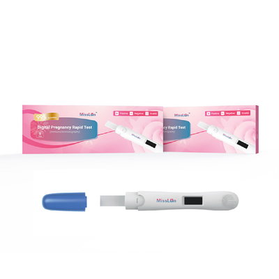 ψηφιακή πρόωρη δοκιμή εγκυμοσύνης HCG 510k MDSAP με το γρήγορο αποτέλεσμα